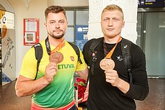 Mantas Jusis ir Mykolas Alekna