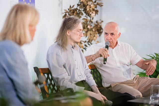 Festivalis „Būtent!“. „Europietiška Lietuva“ scena. „Homo Cultus“ diskusija „Kiek sovietinė mūsų atmintis, praeitis ir istorija?“