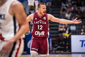 Latvija nugalėjo Prancūziją Latvija nugalėjo Prancūziją