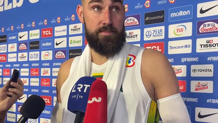 Jonas Valančiūnas apie varžybas prieš Meksiką: vis labiau girdime fanus, nuostabu žaisti namų aikštelėje