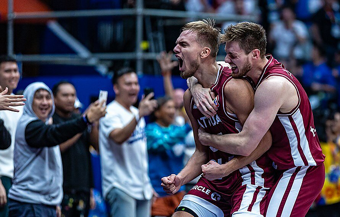 Sportas. Orai. Pasaulio krepšinio čempionate – neįtikėtina latvių pergalė