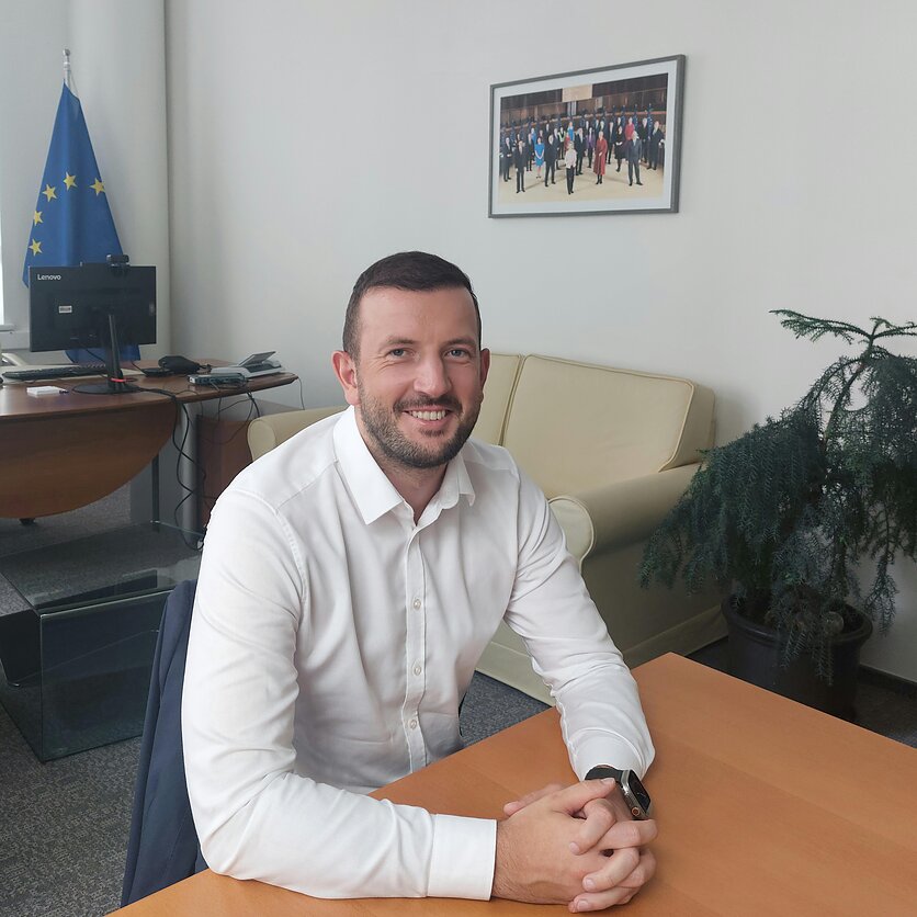 A. Urbos nuotr./LRT, Europos Komisijos narys, atsakingas už aplinką, vandenynus ir žuvininkystę Virginijus Sinkevičius