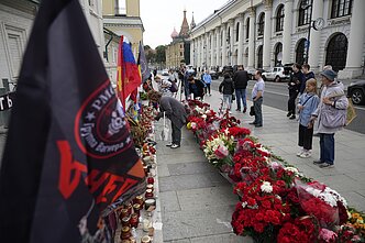 Gedulas Rusijoje dėl J. Prigožino žūties