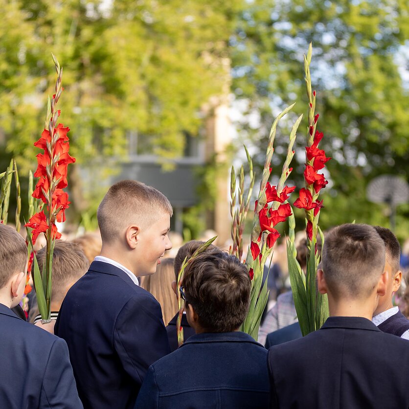 D. Umbraso  / LRT nuotr., Rugsėjo 1-oji Vilniaus Simono Konarskio gimnazijoje