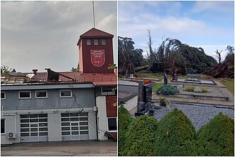 Storm damage in Ignalina and Utena