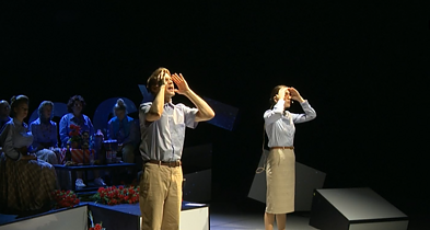 Spektaklis „Tas keistas nutikimas šuniui naktį“