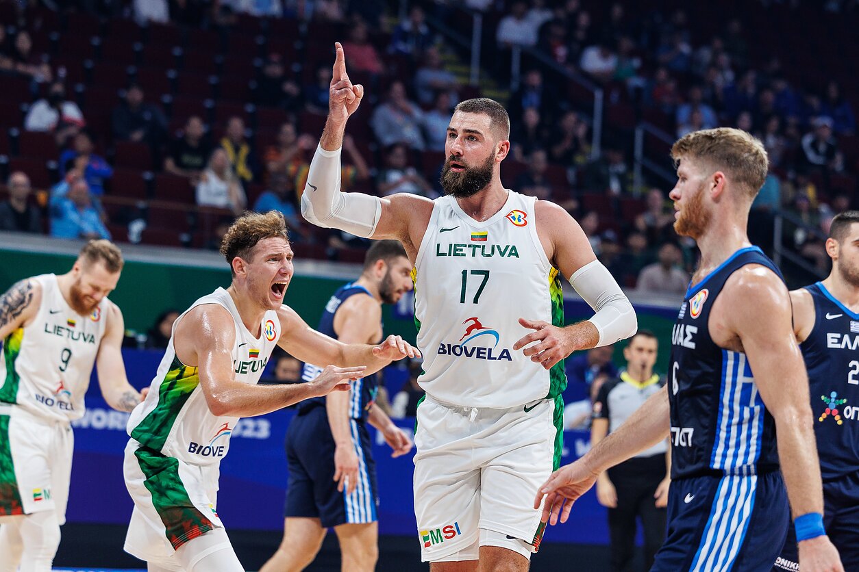 Pasaulio krepšinio čempionatas: Lietuva – Graikija Pasaulio krepšinio čempionatas: Lietuva – Graikija
