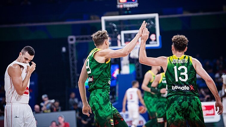 Sportas. Orai. Graikus sutriuškinę lietuviai užsitikrino vietą ketvirtfinalyje