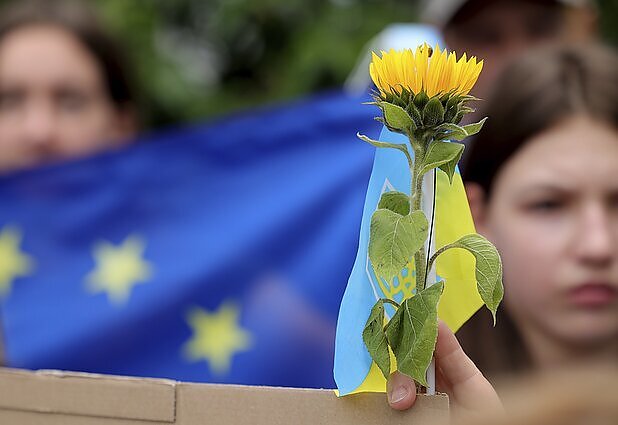 Ukrainos narystė ES – komplikuota: analitikai ragina greičio nesitikėti – EVT pirmininkas kalba tik apie 2030 metus