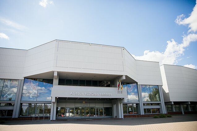 Alytaus miesto kultūros centras, buvusios Alytaus medvilnės kombinato kultūros centro patalpos
