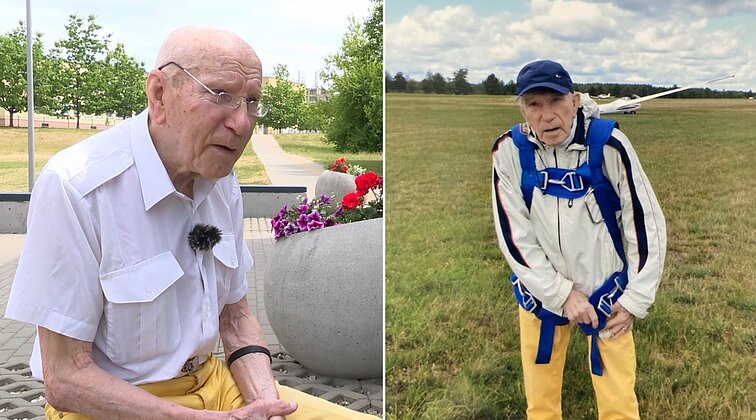 Karas, klastota biografija ir kvapą gniaužiantys pasiekimai: 98-erių Zigmo Polinausko biografija neeilinė, o sklandytuvą pilotuoja iki šiol