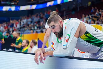 Lithuanian basketball team lost quarter-final game against Serbia 
