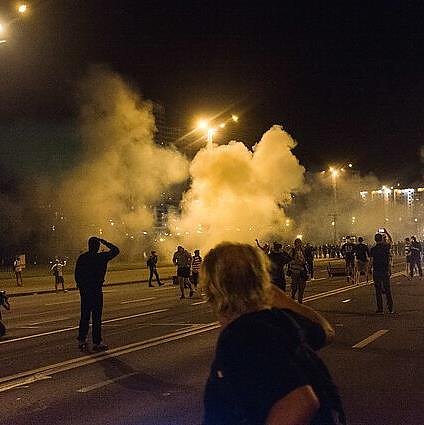 B. Gerdžiūnas/LRT, Protestai Minske, 2020 m.