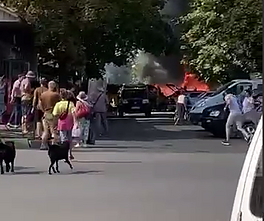 Rusijos smūgis Konstantynivkos turgui