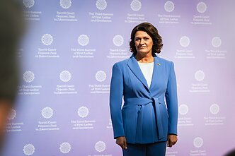 Diana Nausėdienė Kyjive 