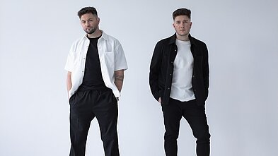Dueto „Popkultūra“ nariai Valdas Kabutavičius ir Emilis Lingė Dueto „Popkultūra“ nariai Valdas Kabutavičius ir Emilis Lingė