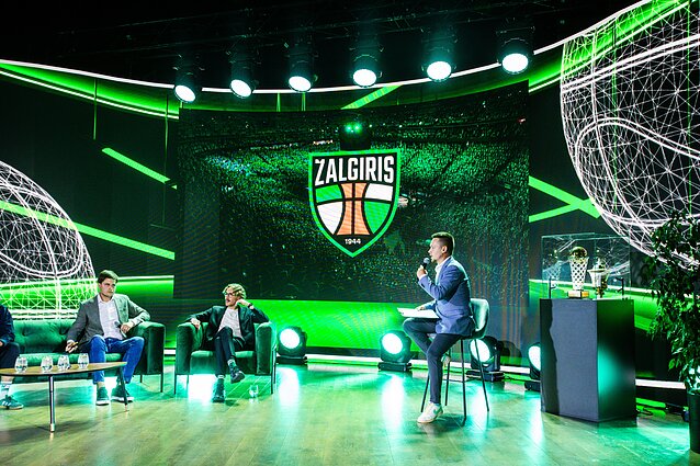 Naujojo Kauno „Žalgirio“ logotipo pristatymas