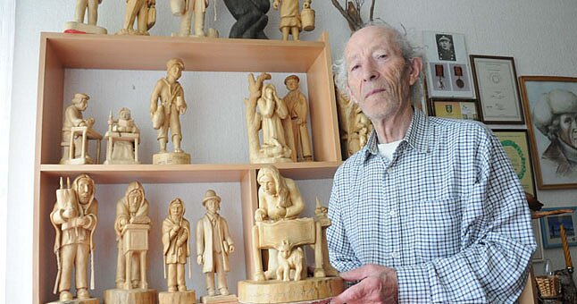 Единственный мастер литовской деревянной скульптуры еврейского происхождения Яковас Бунка Единственный мастер литовской деревянной скульптуры еврейского происхождения Яковас Бунка