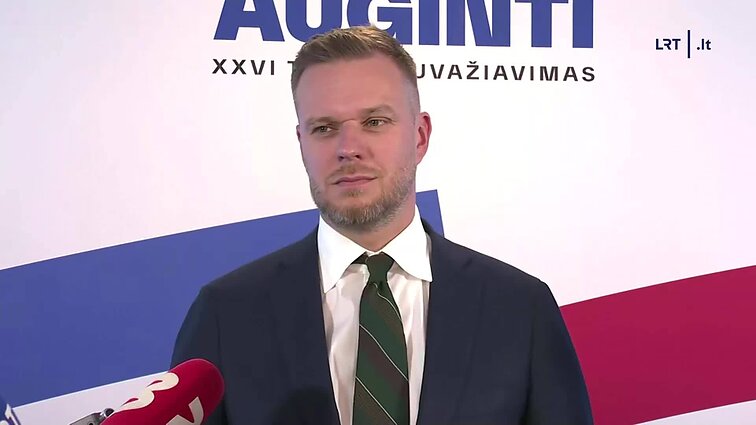 Landsbergis apie kandidatūrą į prezidento postą: esu per milimetrą nuo atsakymo, bet paliksiu dar toliau