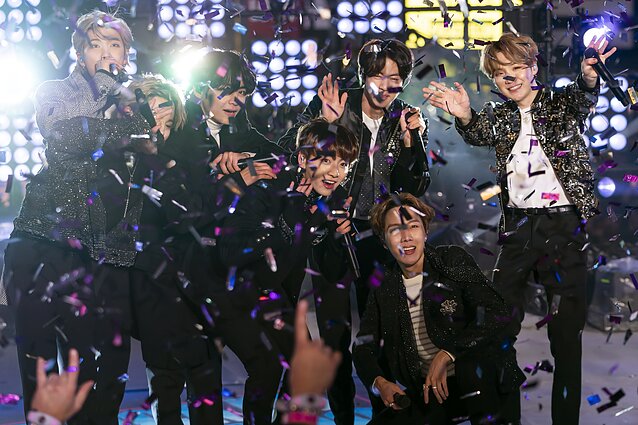 Korėjos K-pop grupė BTS Korėjos K-pop grupė BTS