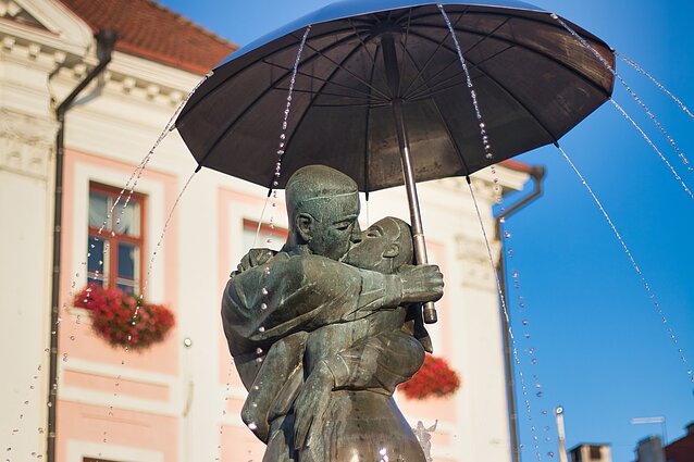 Skulptūra Tartu senamiestyje