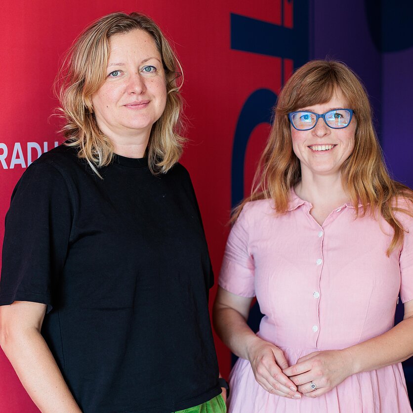 J. Stacevičiaus / LRT nuotr., Brigita Kaleckaitė ir Giedrė Čiužaitė