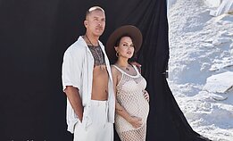Justė Arlauskaitė-Jazzu su vyru Donatu Ivanausku Justė Arlauskaitė-Jazzu su vyru Donatu Ivanausku