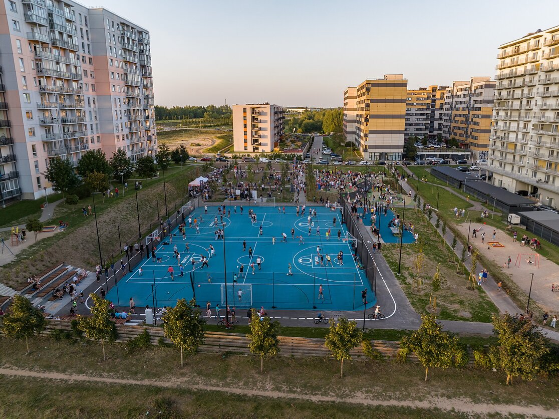 Perkūnkiemis, Perkūno skveras