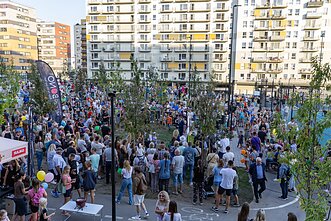 Perkūnkiemis, Perkūno skveras