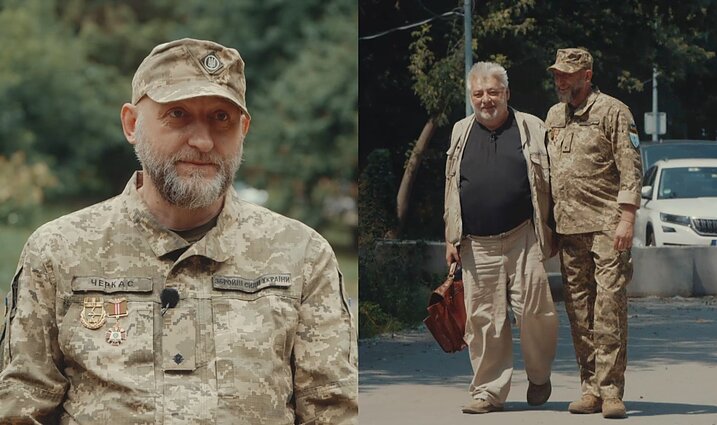 Broliai ir sesės. Su Bumblausku susitikęs istorikas Borisas, tapęs kariu: pamatyti draugą karo metu – labai vertinga