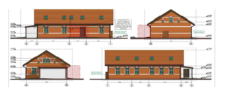 Savivaldybės patvirtintas istorinio pastato Kintuose rekonstrukcijos projektas