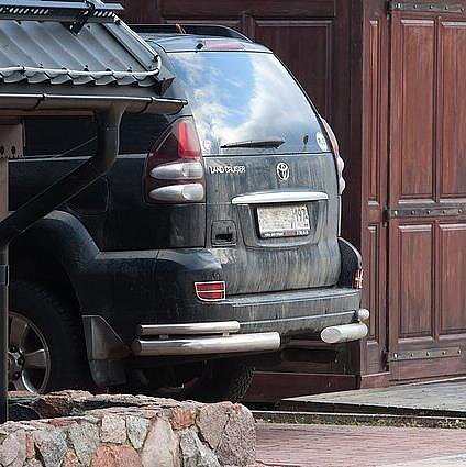 V. Skaraičio / BNS nuotr., Rusiškas valstybinis numeris; automobilis