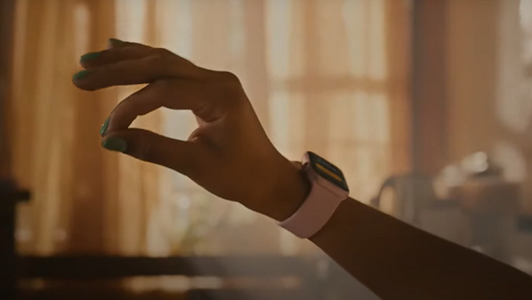 „Double tap“ gestas