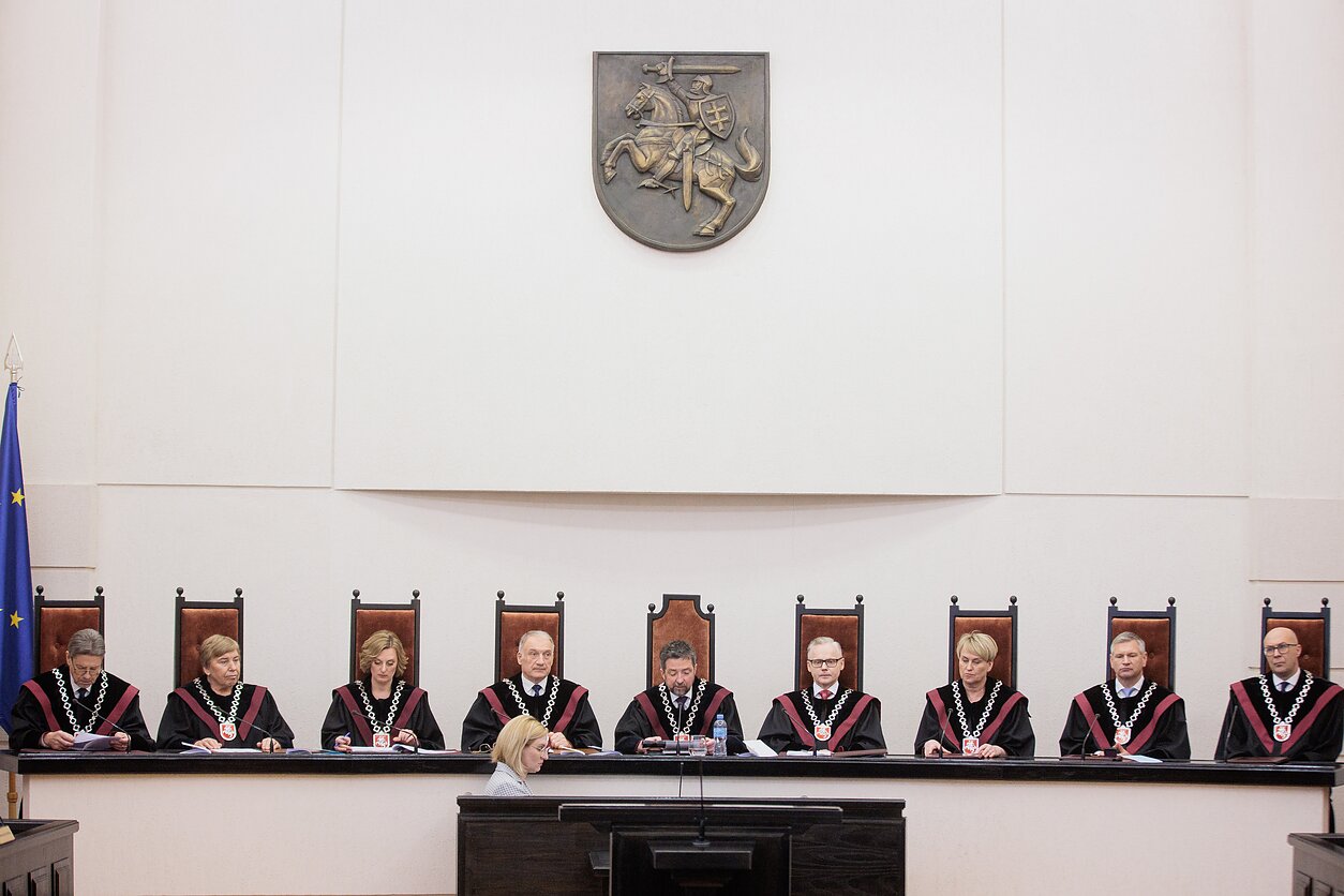 Konstitucinis Teismas Konstitucinis Teismas