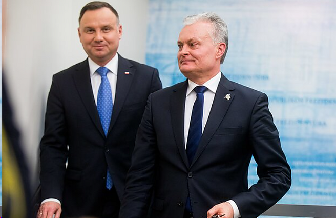 Nausėda: norėtume tęsti karines pratybas su Lenkija, orientuojantis į Suvalkų koridorių