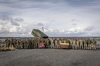 Lietuvos kariai Norvegijoje atliko pirmuosius kovinius šaudymus su NASAMS sistema Lietuvos kariai Norvegijoje atliko pirmuosius kovinius šaudymus su NASAMS sistema