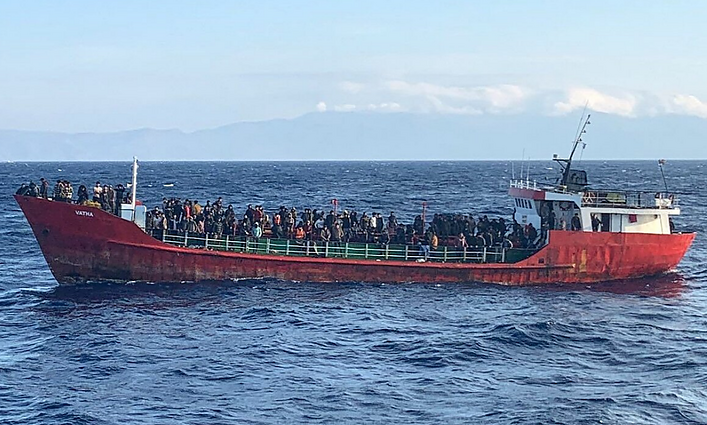 Žinios. Italija praneša apie išaugusį migrantų srautą į pietinę Lampedūzos salą