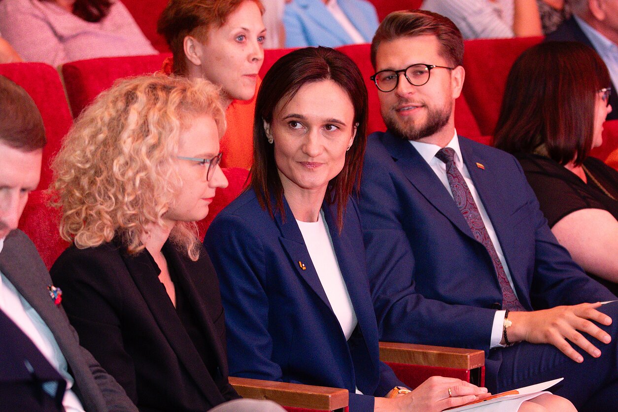 Aušrinė Armonaitė, Viktorija Čmilytė-Nielsen, Lukas Savickas