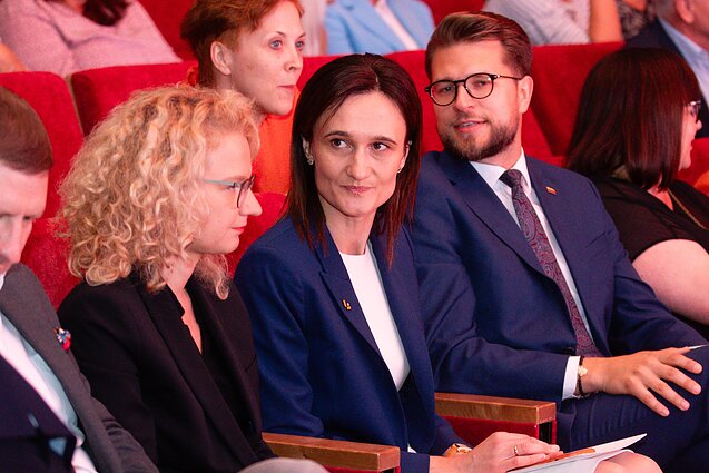 Aušrinė Armonaitė, Viktorija Čmilytė-Nielsen, Lukas Savickas