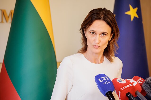 Liberalų sąjūdžio pirmininke perrinkta Viktorija Čmilytė-Nielsen partijai kelia tikslą įsitvirtinti tarp 3 stipriausių politinių jėgų
