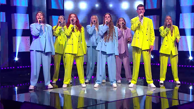 Muzikos talentų lyga 2023. III koncertas. Grupė „Super team“
