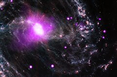 NGC 1365 galaktikos centre esanti juodoji skylė NGC 1365 galaktikos centre esanti juodoji skylė