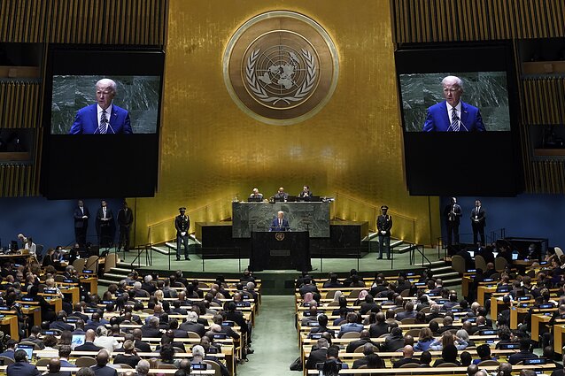 Bideno raginimai susivienyti prieš Rusiją ir istorinis Zelenskio kreipimasis: JT Asamblėjoje – bandymai atgaivinti paramą Ukrainai