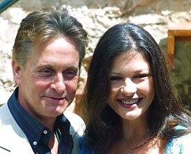 Michaelas Douglasas ir Catherine Zeta-Jones