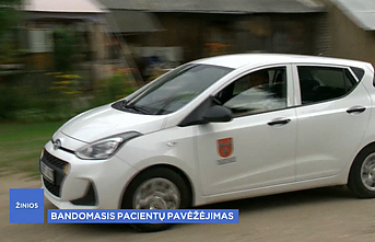 20-tyje Lietuvos savivaldybių teikiama pacientų pavėžėjimo į ir iš ligoninės paslauga