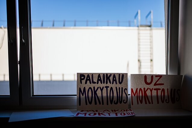 Įspėjamasis mokytojų streikas