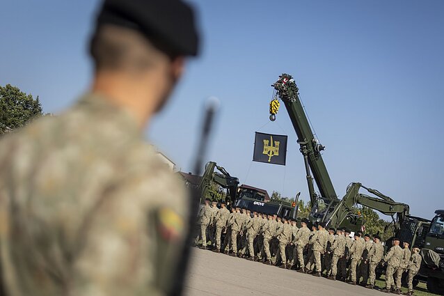 Conscripts in the Lithuanan Armed Forces (associative image)