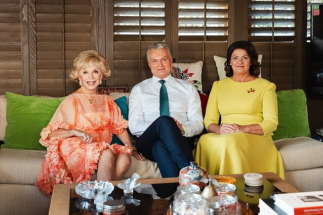 Rūta Lee, Gitanas Nausėda, Diana Nausėdienė