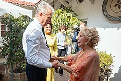 Gitanas Nausėda susitiko su Los Andželo lietuvių bendruomene