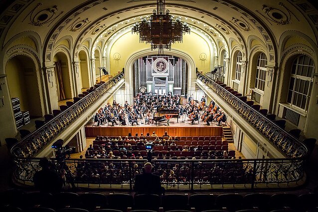IX Tarptautinio M. K. Čiurlionio pianistų konkurso finalas I d.